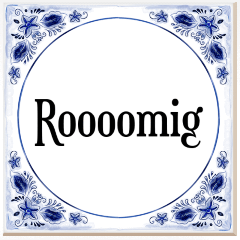 Roooomig Tegeltje
